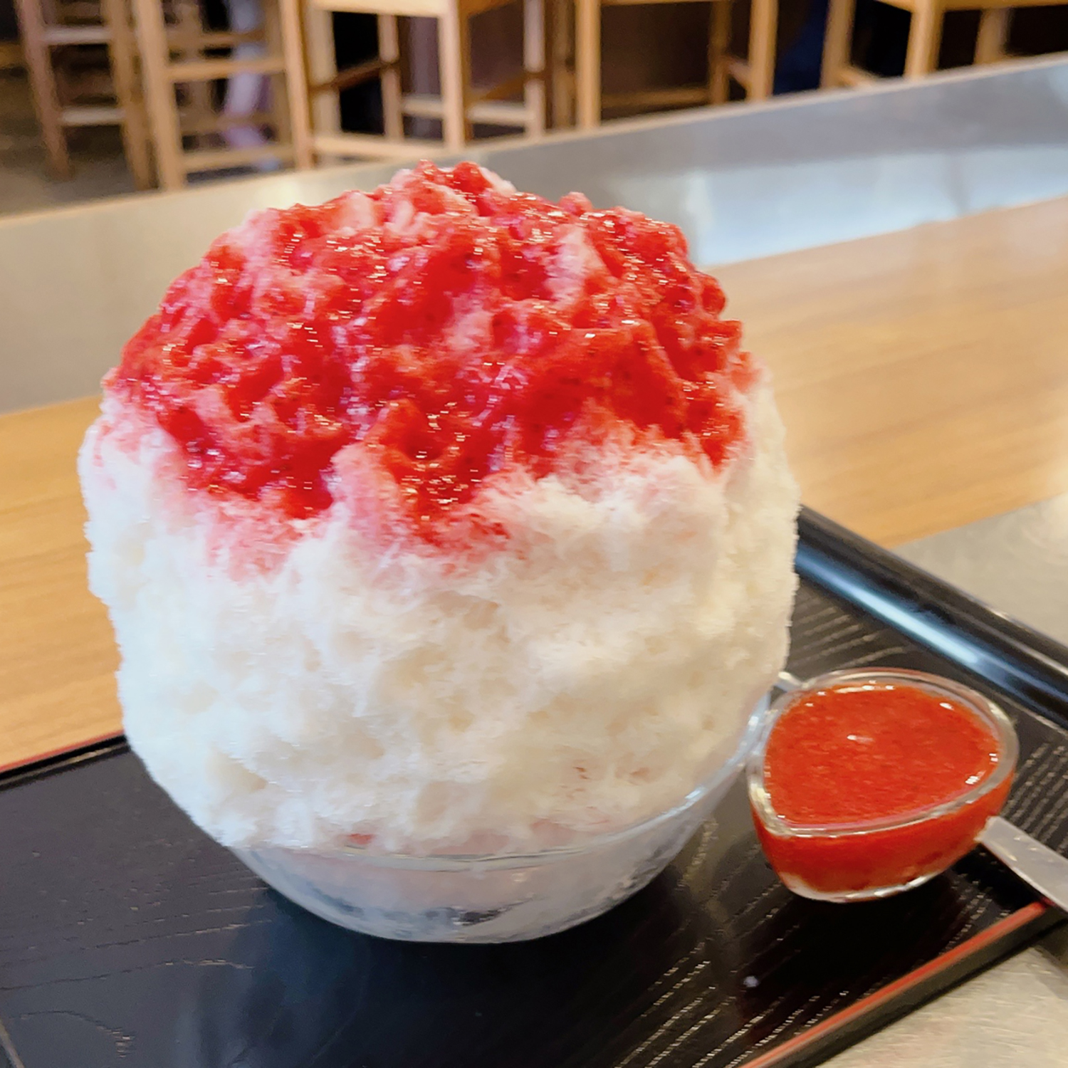 いちご(とちおとめ)かき氷|キャプテン・プレミアム氷みつ いちご いちご(とちおとめ)かき氷|キャプテン・プレミアム氷みつ いちご