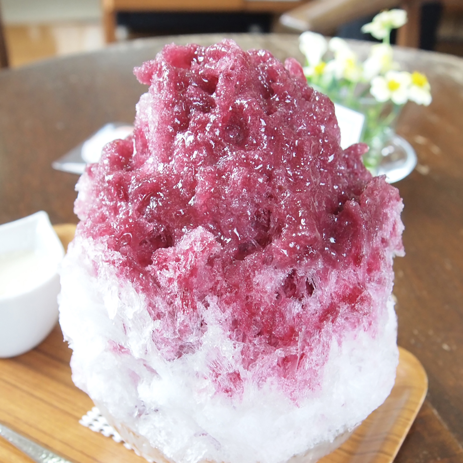 山ぶどうかき氷|キャプテン・プレミアム氷みつ ぶどう 山ぶどうかき氷|キャプテン・プレミアム氷みつ ぶどう